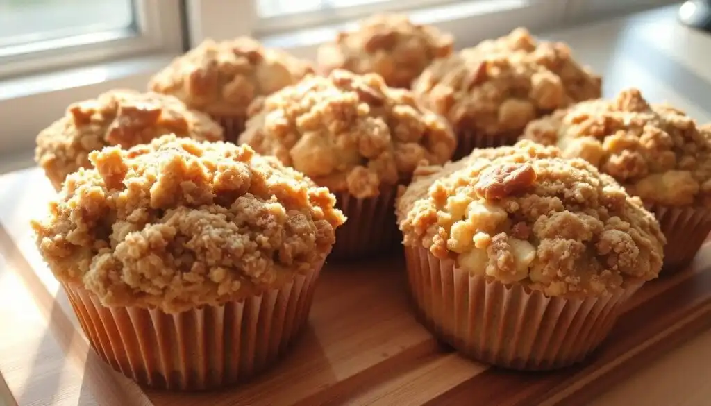 cinnamon streusel muffins