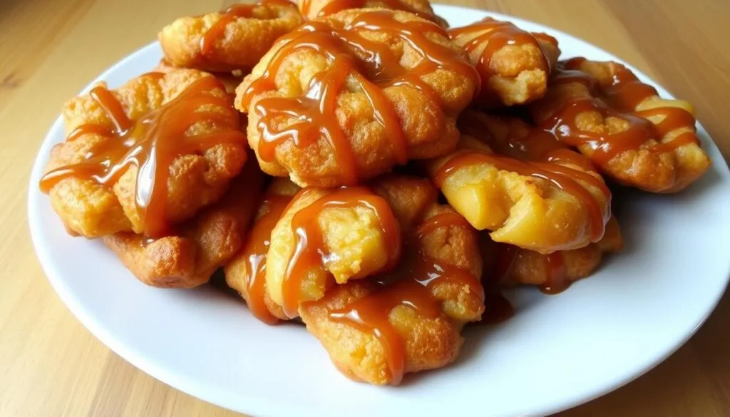 baked apple fritters